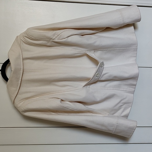 Cream pea coat - Picture 3 of 3